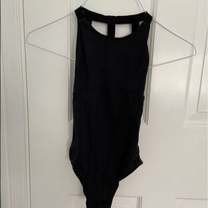 Danz n motion black leotard